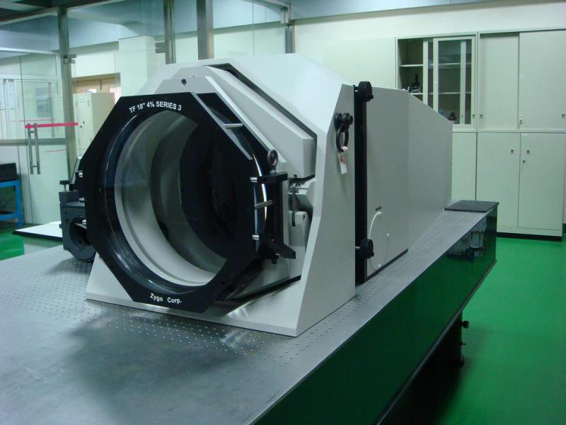 Prueba de interferómetro Zgyo de 18 "para productos de ventanas D300mm
